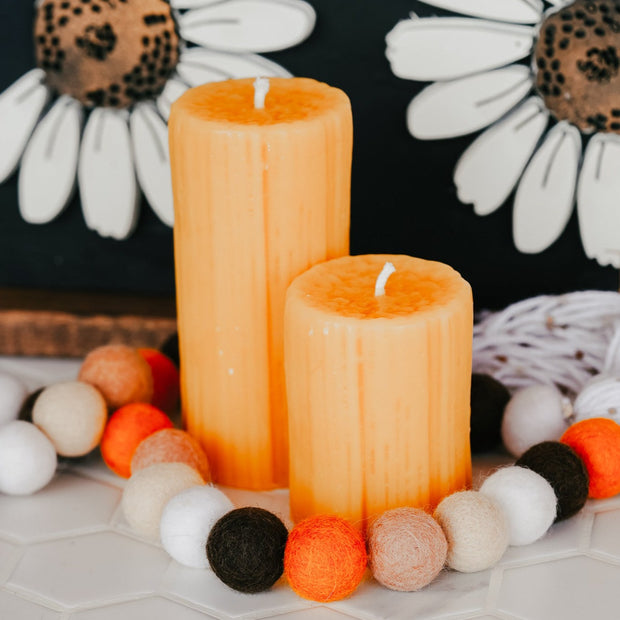 5” RUSTIC PILLAR CANDLE